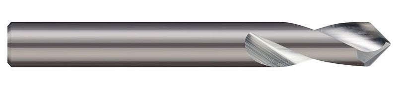 SPD-312-140 Spotting & Centering Drill, 140° Point Angle, 5/16" Dia, 3/4" Flute Length, 5/16" Shank Dia, 2-1/2" OAL, Uncoated